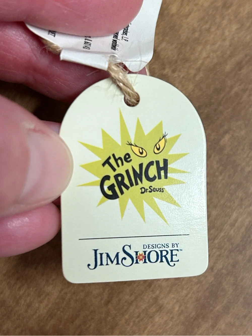 Grinch Christmas Ornament Stink Stank Stunk Santa Hat Whimsical Holiday Decor C